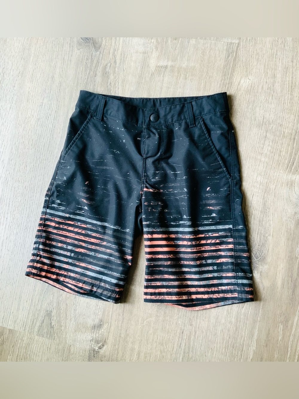 Art Class Striped Active Shorts Boys 8